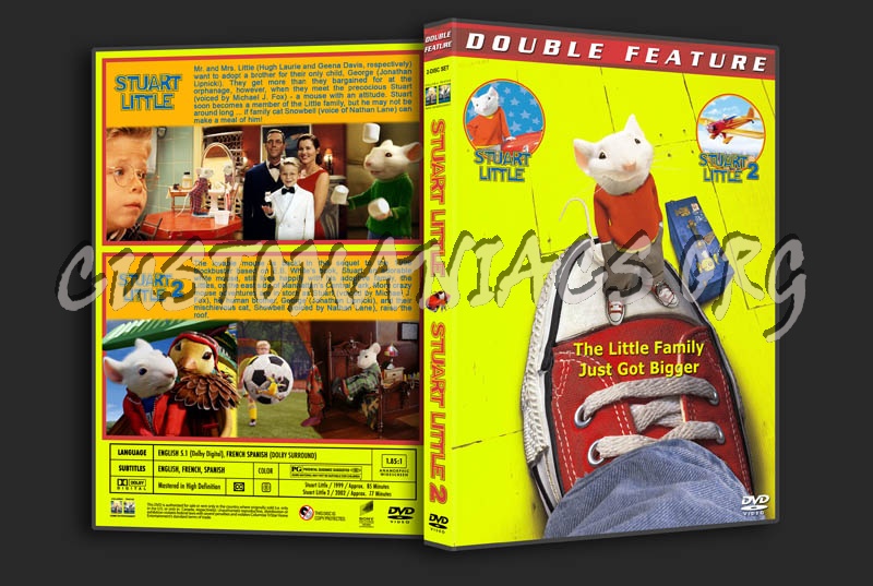 Stuart Little Double Feature dvd cover