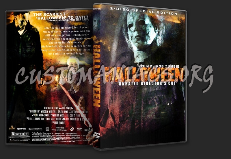 Halloween (2007) dvd cover