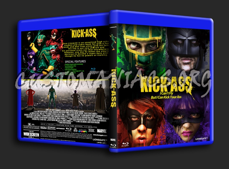 Kick-Ass blu-ray cover