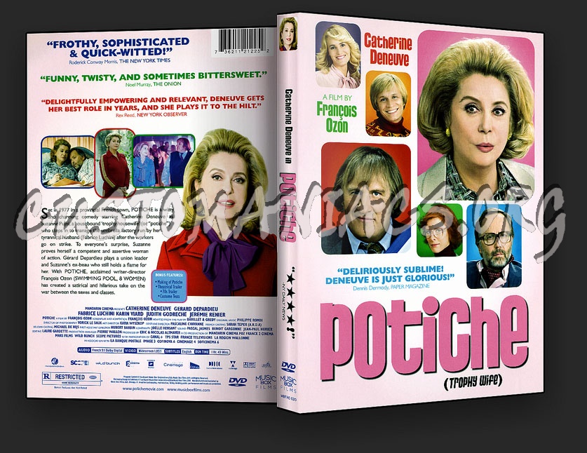 Potiche (Trophy Wife) dvd cover