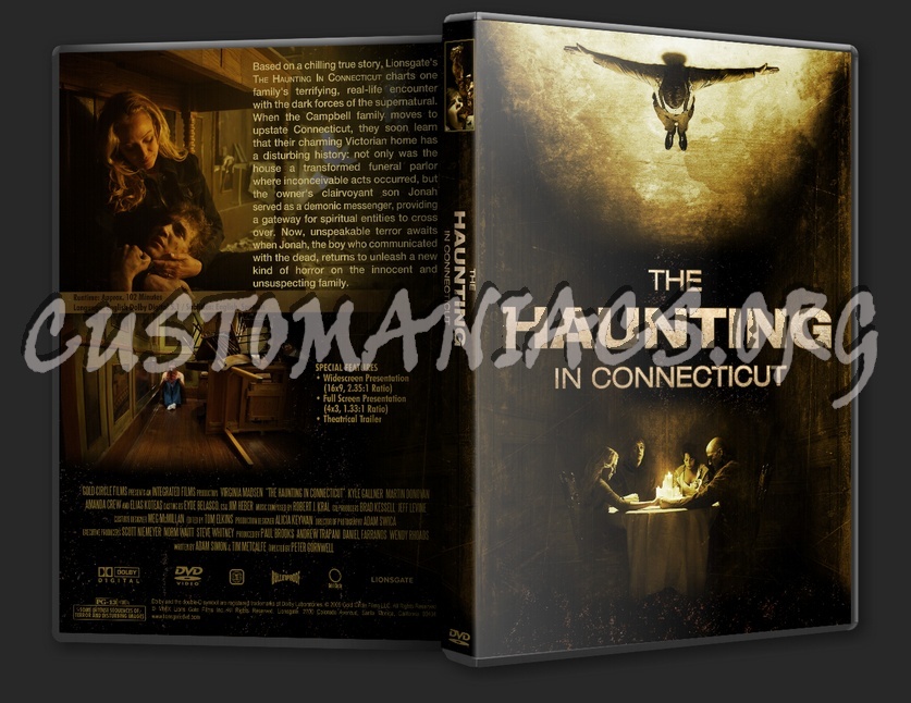 The Haunting in Connecticut dvd cover