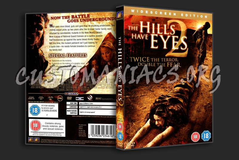 The Hills Have Eyes 2 dvd cover