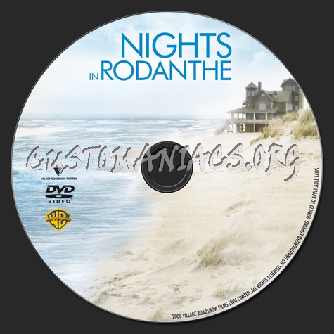 Nights in Rodanthe dvd label