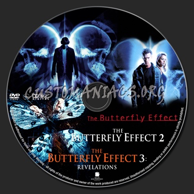 The Butterfly Effect Triple dvd label