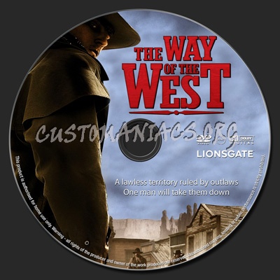 The Way Of The West dvd label