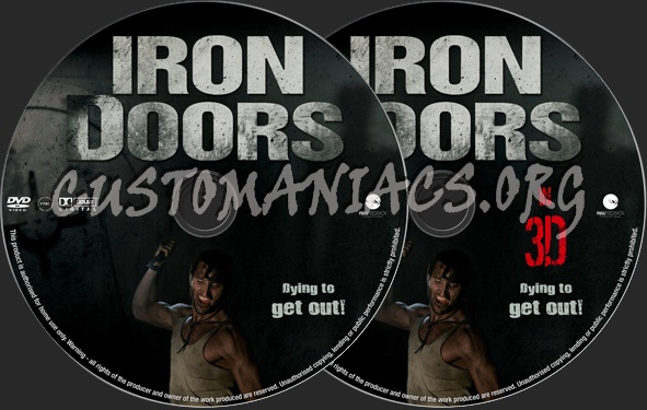 Iron Doors dvd label