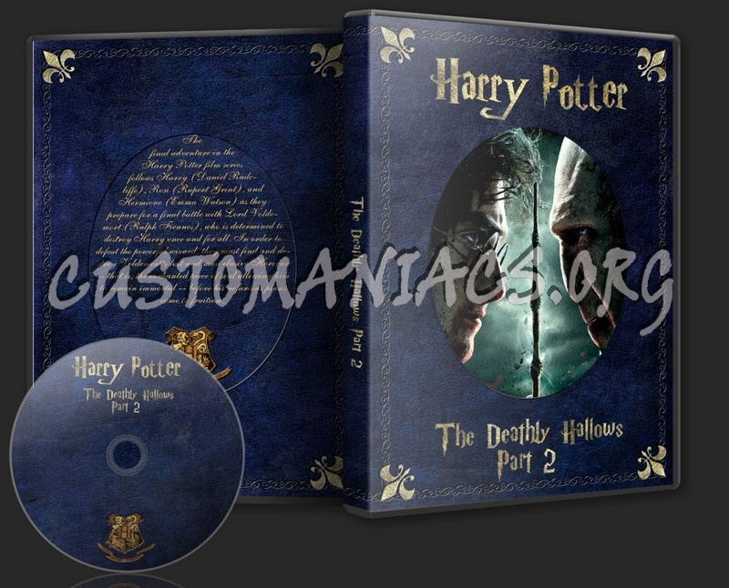 Harry Potter and the Deathly Hallows Part 2 dvd cover