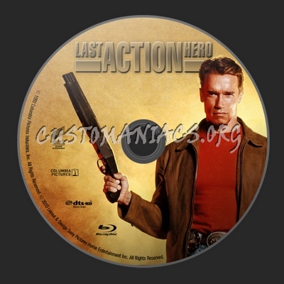 Last Action Hero blu-ray label