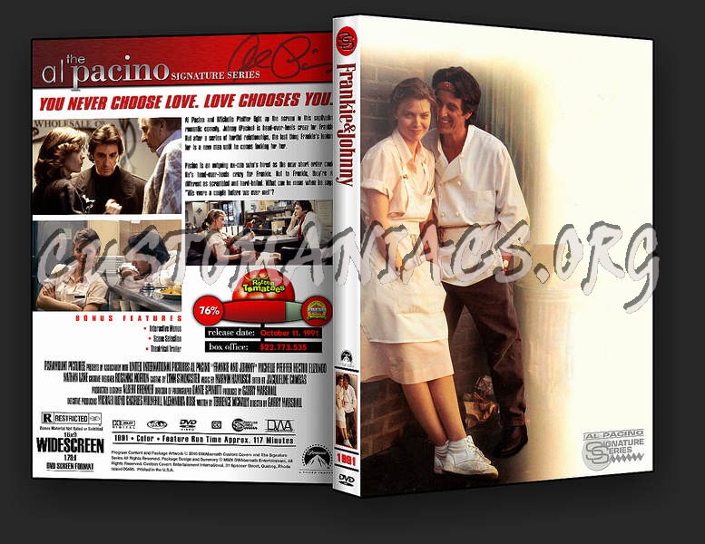 Frankie & Johnny dvd cover