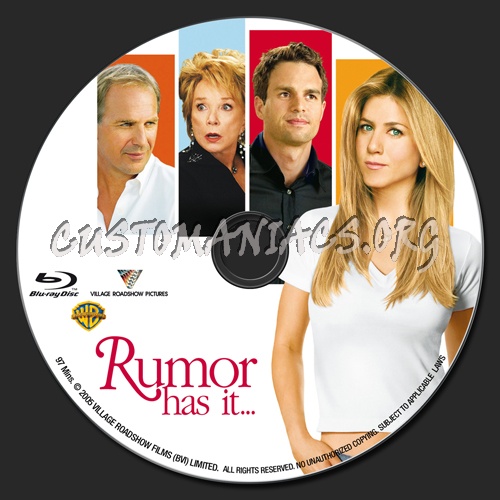 Rumor Has It blu-ray label