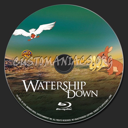 Watership Down blu-ray label