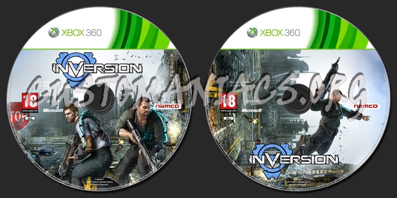 Inversion dvd label