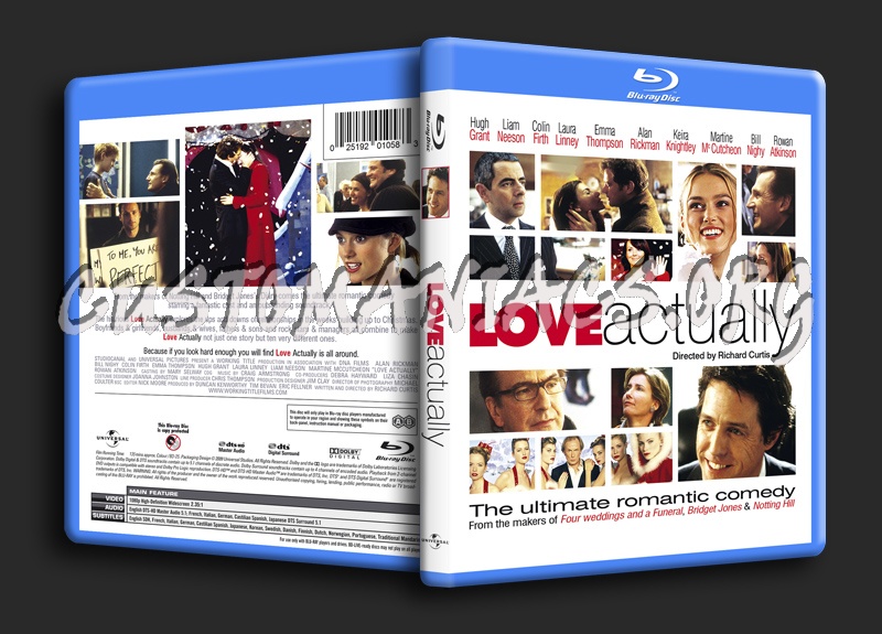 Love Actually blu-ray cover