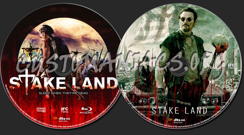 Stake Land blu-ray label