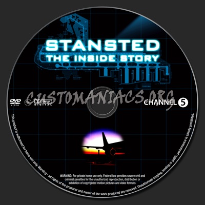 Stansted The Inside Story dvd label