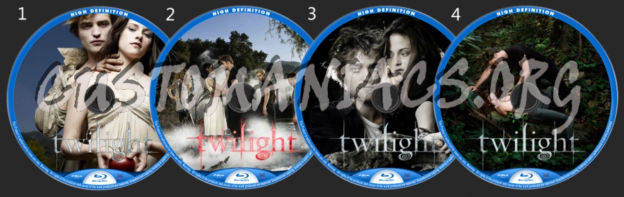 Twilight blu-ray label