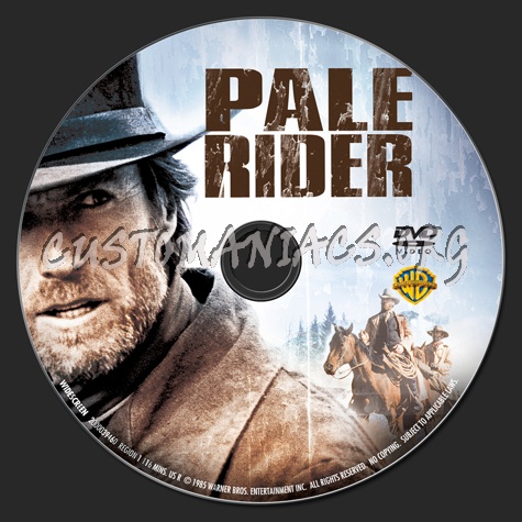 Pale Rider dvd label