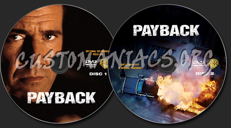 Payback dvd label