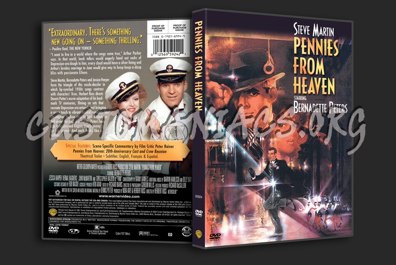Pennies From Heaven dvd cover