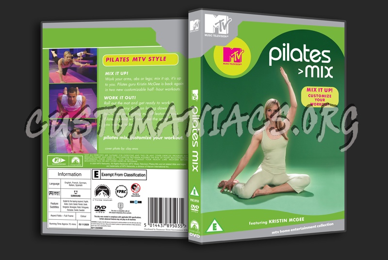 Pilates Mix dvd cover