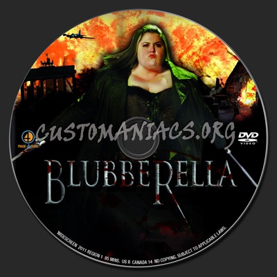 Blubberella dvd label