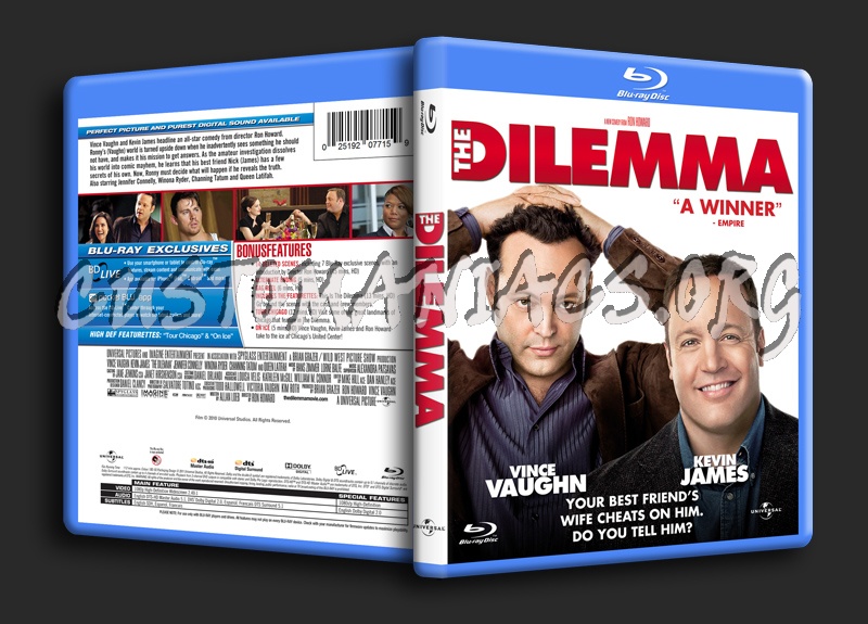 The Dilemma blu-ray cover