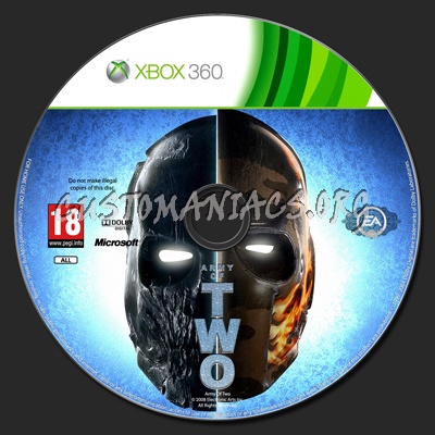 Army Of Two dvd label