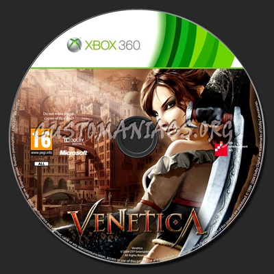 Venetica dvd label