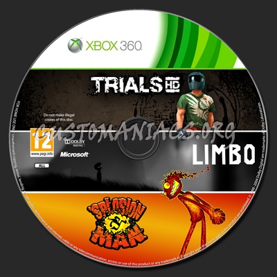 XBLA Triple Pack dvd label