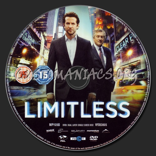 Limitless dvd label