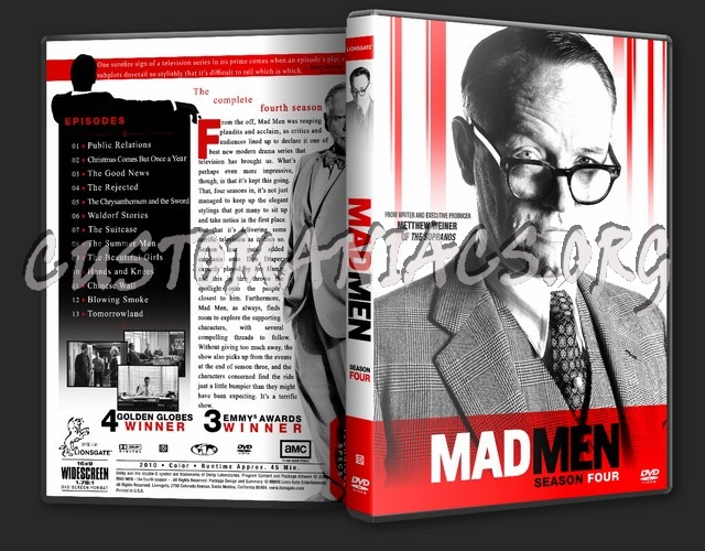 Mad Men Season 4 dvd cover