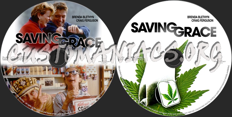 Saving Grace dvd label