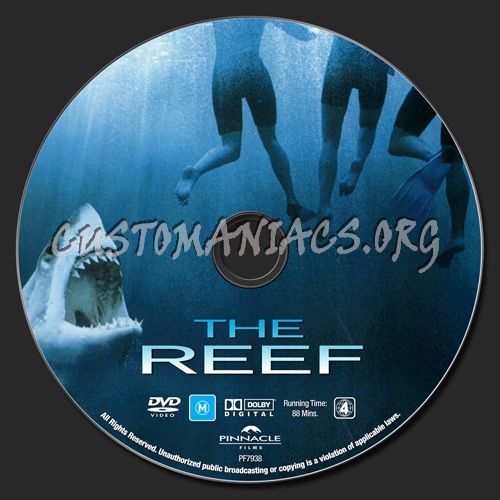 The Reef dvd label