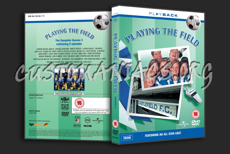 Playing the Field Season 3 dvd cover