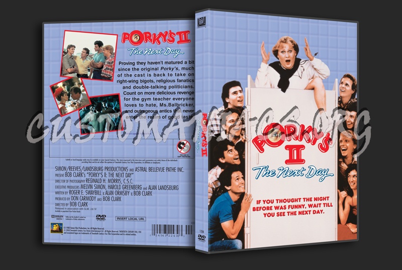 Porky's II The Next Day dvd cover