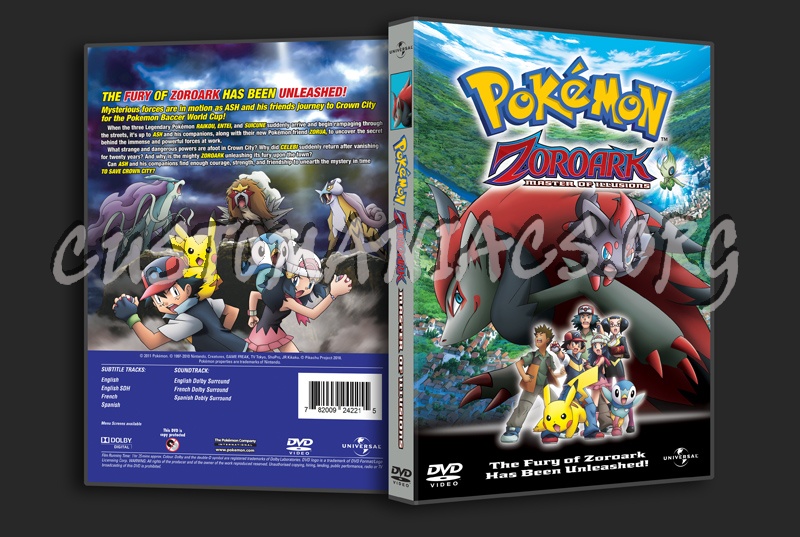 Pokemon - Master Of Illusions dvd cover