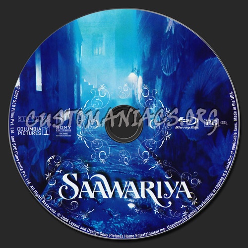 Saawariya blu-ray label