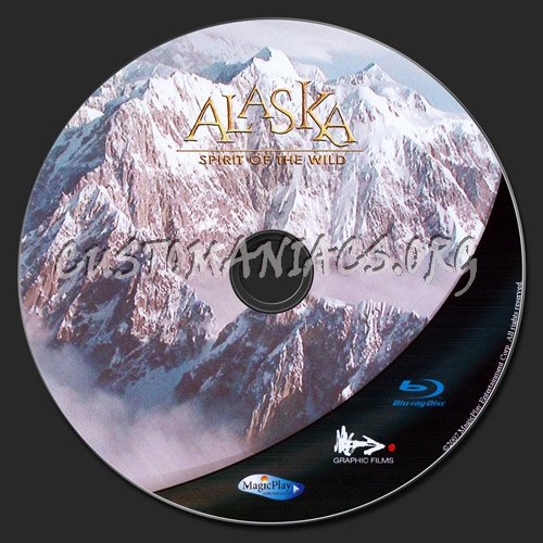 Imax Alaska: Spirit of the Wild blu-ray label