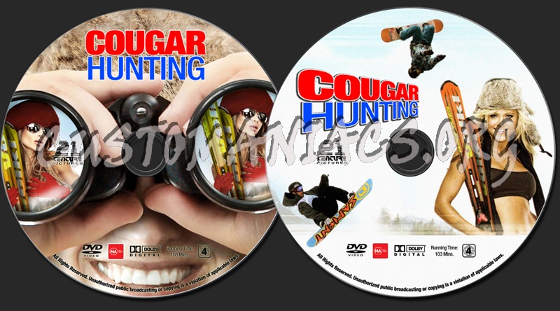 Cougar Hunting dvd label