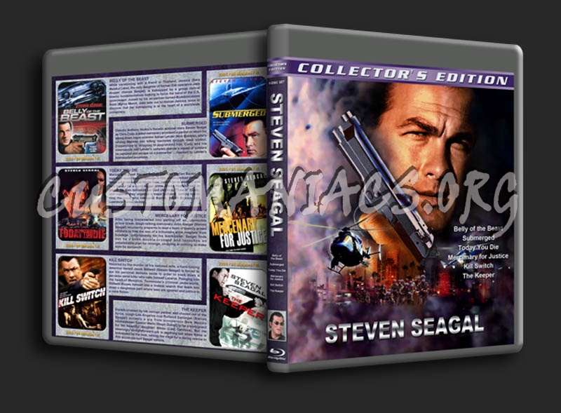 Steven Seagal Collection blu-ray cover