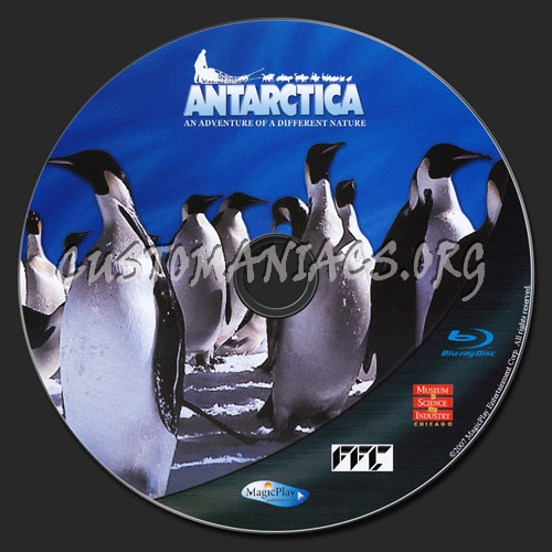 Imax Antarctica blu-ray label