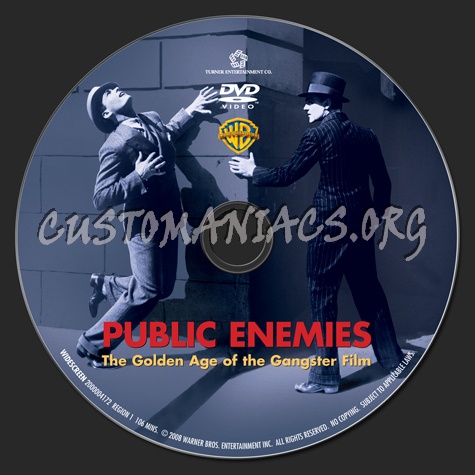 Public Enemies dvd label