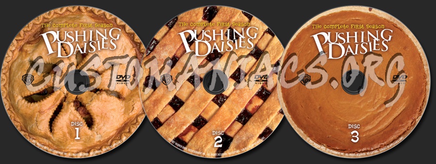 Pushing Daisies Season 1 dvd label