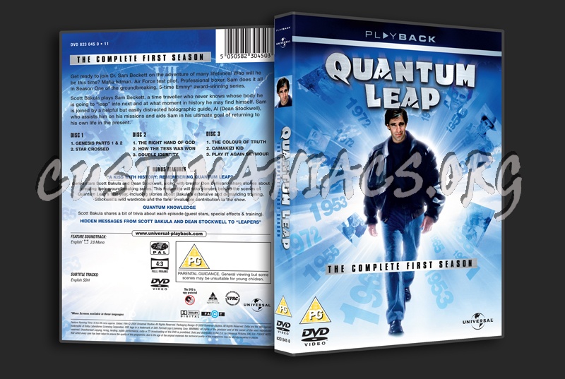 Quantum Leap Season 1 dvd cover