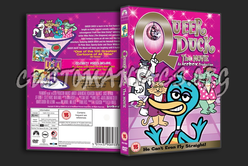 Queer Duck The Movie dvd cover