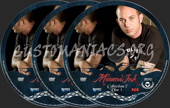 Miami Ink Collection 7 dvd label