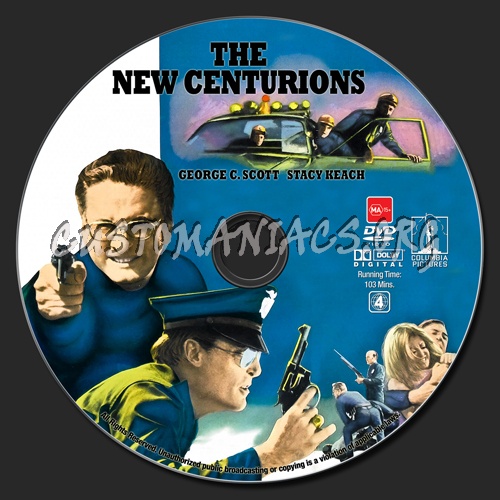 The New Centurions dvd label