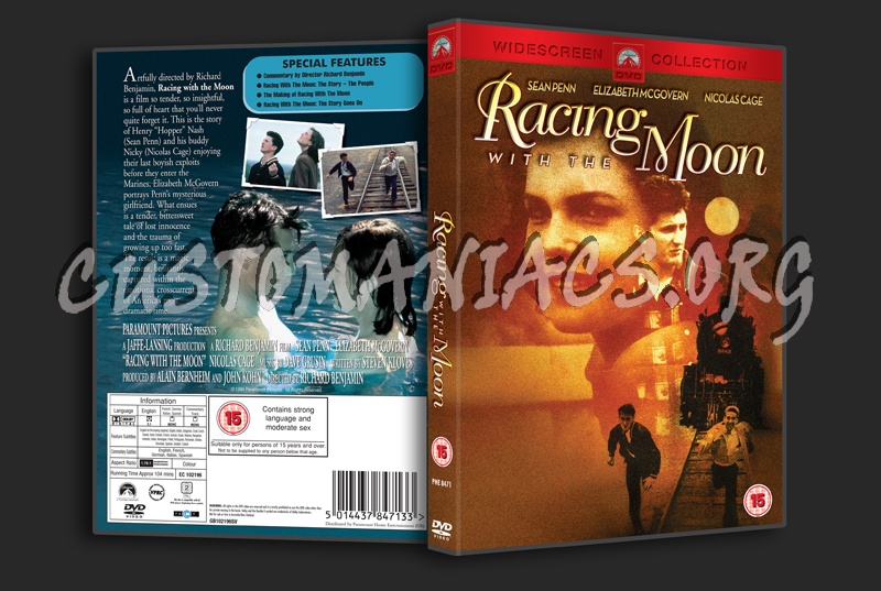 Racing With the Moon dvd cover