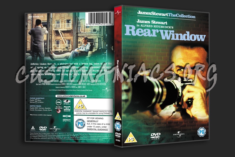 Rear Window dvd cover