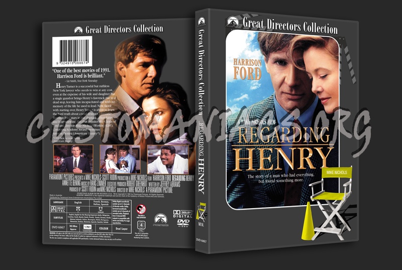 Regarding Henry dvd cover